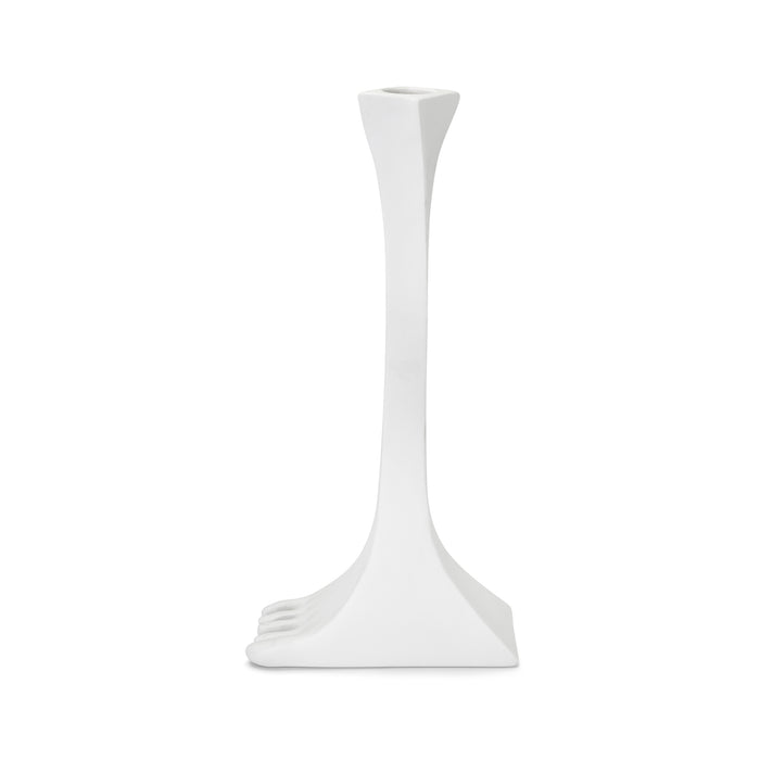 Footsie Candlestick (White)