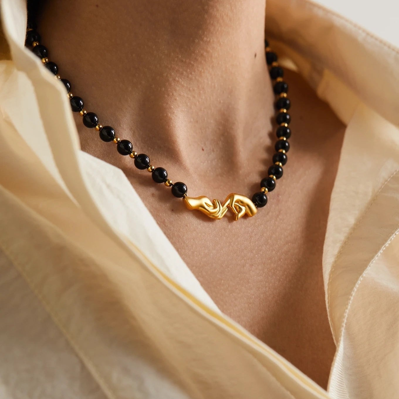 Les Mains Necklace Anissa Kermiche