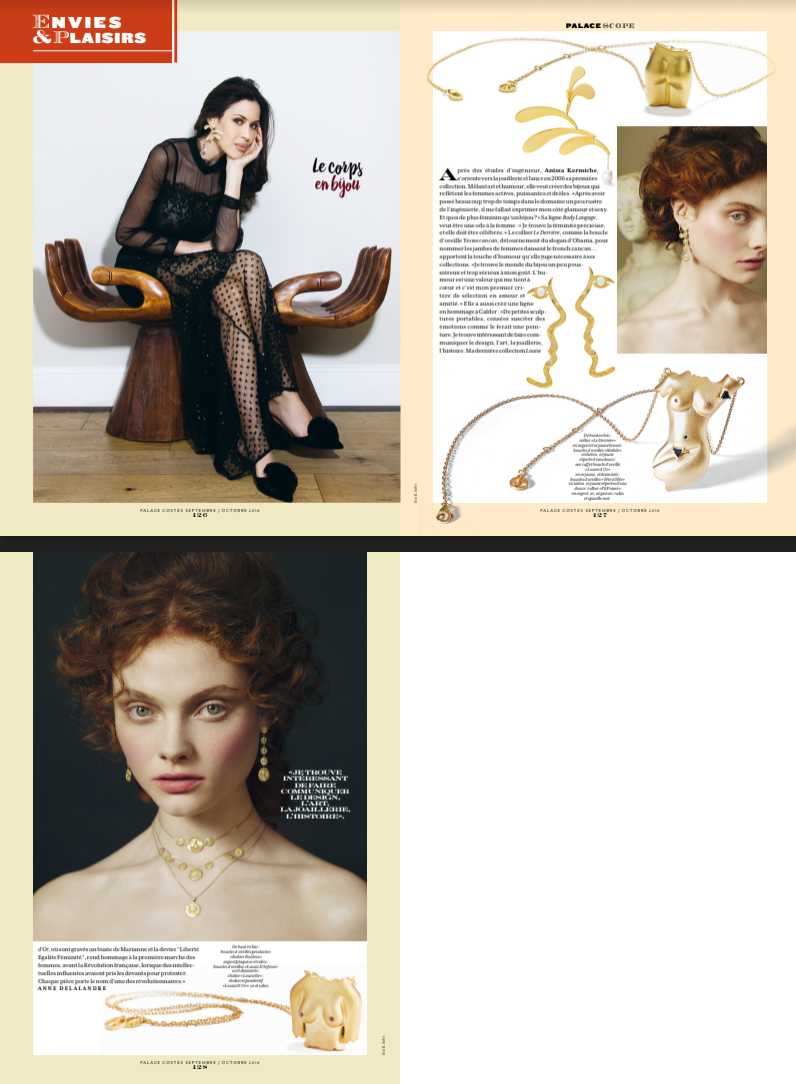 Palace Costes Magazine Anissa Kermiche