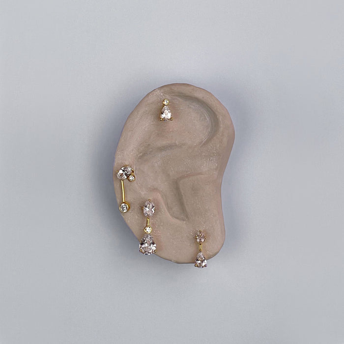 GRANDE DAME EARRINGS (GOLD)