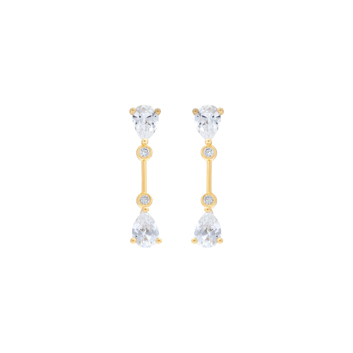 NEWLY WEDS EARRINGS (GOLD)