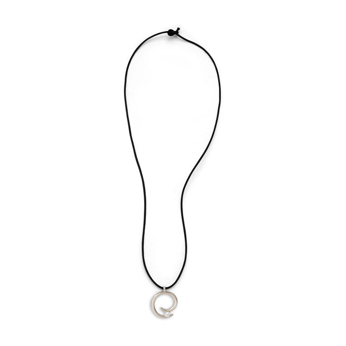 CHARMEUR ROPE NECKLACE (SILVER)