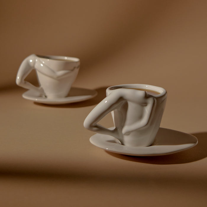 ESPRESSO YOURSELF CUPS (HIGH-SHINE WHITE)