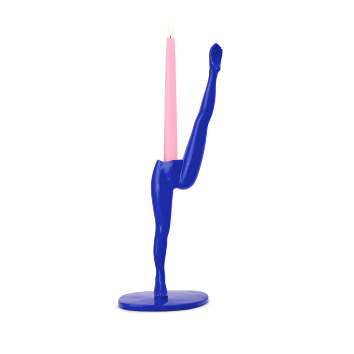 Can Candlestick (Navy-Blue)