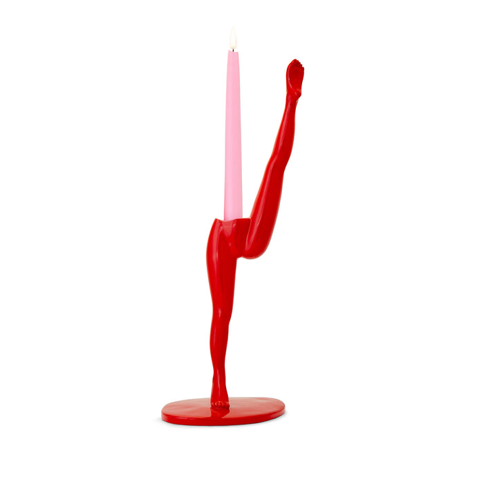 Can Candlestick (Red)
