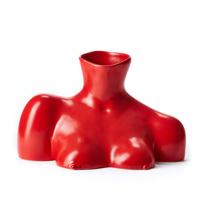 Breast Friend Vase (Red)