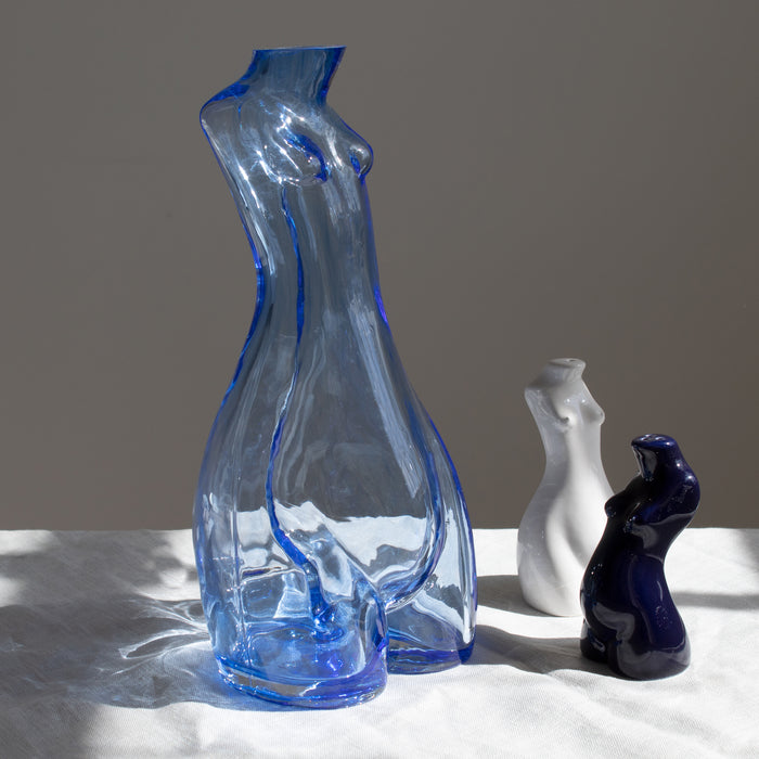 Glass Carafe (Cerulean)